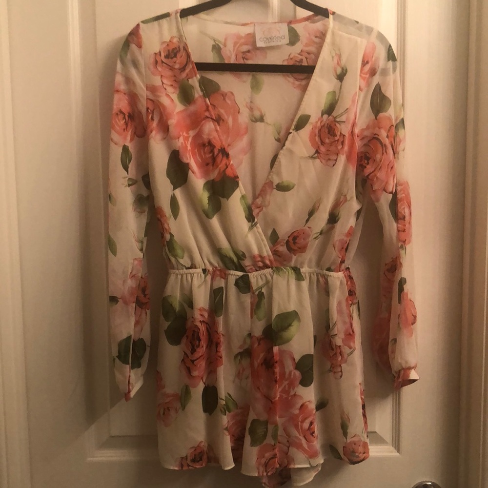 Coveted Floral Romper #58